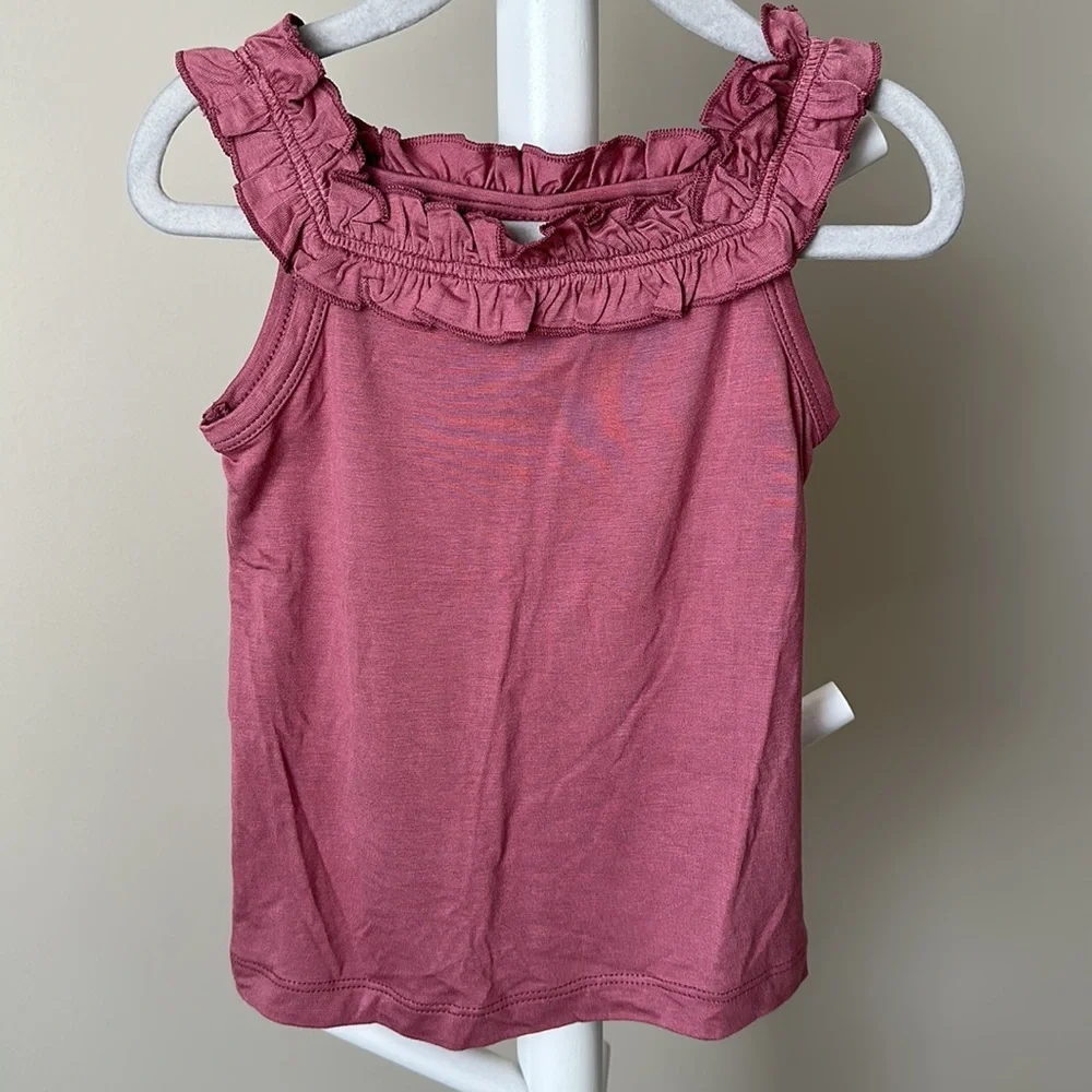 Kate Quinn Ruffle Tank & Track Shorts Set 2T - Picture 7 of 10